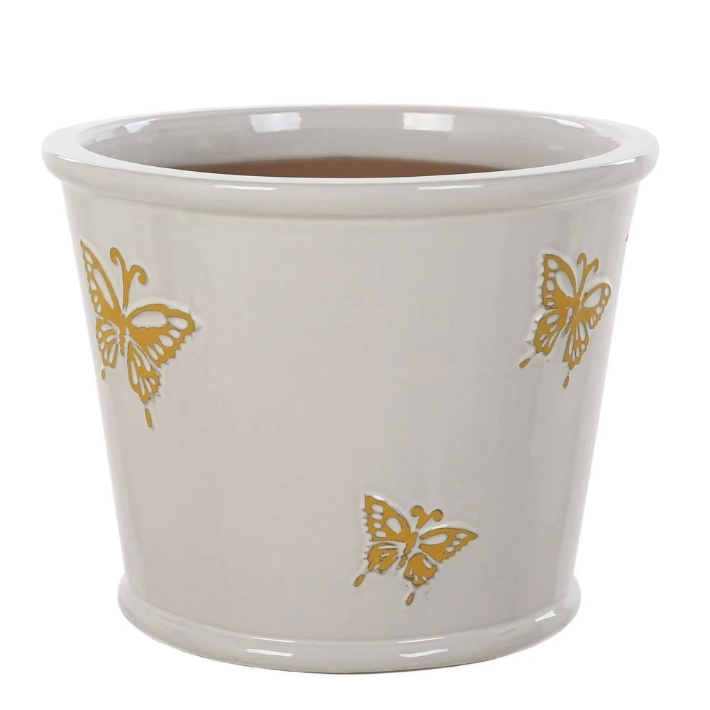 Woodlodge 31cm Butterfly Mix Pot (Choice Of 3) 3 Woodlodge 31cm Butterfly Mix Pot (Choice Of 3)