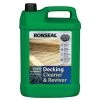 Ronseal 5 Litre Decking Cleaner And Reviver -Green Garden Shop 5010214826926
