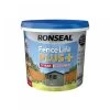 Ronseal 5 Litre Slate Grey Fence Life Plus Paint -Green Garden Shop 5010214876297 ca406419 bfad 4d30 b346 5e8518d23268