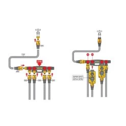 Hozelock 4 Way Tap Connector -Green Garden Shop 5010646021876 3