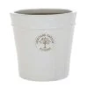 Woodlodge 33cm White / Cream Glazed Heritage Pot -Green Garden Shop 5021346424997 db290cb3 258c 4182 80cc 430e738ca647