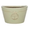 Woodlodge 26cm Mint Green Glazed Edwardian Wall Planter -Green Garden Shop 5021346425895