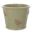 Woodlodge 25cm Glazed Green Bee Pot 2 Woodlodge 25cm Glazed Green Bee Pot -Green Garden Shop 5021346434644