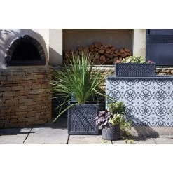 Woodlodge 38cm Green Bee Planter -Green Garden Shop 5021346478419 3