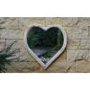 Woodlodge 52cm Wooden Solar Heart Mirror 2 Woodlodge 52cm Wooden Solar Heart Mirror -Green Garden Shop 5021346491944