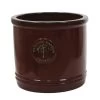 Woodlodge 30cm Glazed Red Heritage Cylinder Pot -Green Garden Shop 5021346501629
