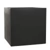 Woodlodge 42cm Black Polylite Cube Planter -Green Garden Shop 5021346503951