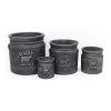 Woodlodge 38cm Black Wash Milk Churn Pot 1 Woodlodge 38cm Black Wash Milk Churn Pot -Green Garden Shop 5021346525922 2 5e50b38b 04c9 41b3 bb3f 22713779d924