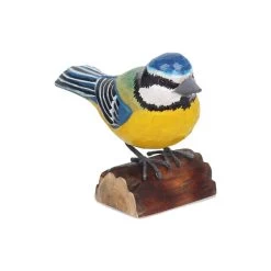 Primus 12cm RSPB Hand Crafted Wooden Blue Tit