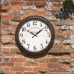 Outside In 23" Cheltenham Wall Clock 7 Outside In 23" Cheltenham Wall Clock -Green Garden Shop 5050642006286 2