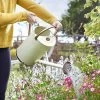 Smart Garden 9 Litre Cream Metal Watering Can -Green Garden Shop 5050642047265