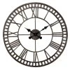 Outside In 23" Buxton Metal Wall Clock