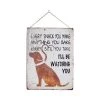 La Hacienda 40cm I'll Be Watching You Labrador Metal Sign 1 La Hacienda 40cm I'll Be Watching You Labrador Metal Sign -Green Garden Shop 5055025559311