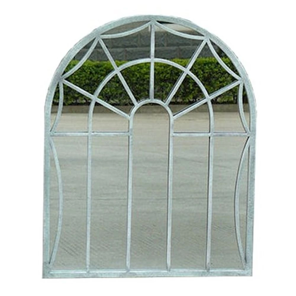 Ascalon 90cm Cream Arch Outdoor/Indoor Mirror 3 Ascalon 90cm Cream Arch Outdoor/Indoor Mirror