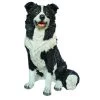 Vivid Arts 44cm Sitting Sheepdog - XRL-SSDG-A 1 Vivid Arts 44cm Sitting Sheepdog - XRL-SSDG-A -Green Garden Shop 5055195021847