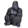 Vivid Arts 76cm Sitting Gorilla - XRL-GRLS-A 2 Vivid Arts 76cm Sitting Gorilla - XRL-GRLS-A -Green Garden Shop 5055195023315