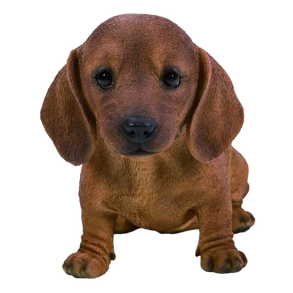Vivid Arts 20cm Brown Dachshund Puppy 3 Vivid Arts 20cm Brown Dachshund Puppy