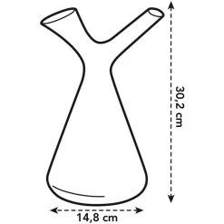 Elho 1.7 Litre Warm Grey Plunge Watering Can 7 Elho 1.7 Litre Warm Grey Plunge Watering Can -Green Garden Shop 8711904302726 3