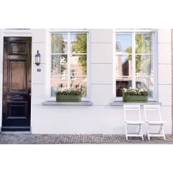 Elho 70cm Leaf Green Greenvillle Long Trough Planter 11 Elho 70cm Leaf Green Greenvillle Long Trough Planter -Green Garden Shop 8711904357733 5