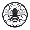 Fallen Fruits 60cm Round Bee Metal Wall Art 1 Fallen Fruits 60cm Round Bee Metal Wall Art -Green Garden Shop 8714982194092