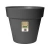 Elho 47cm Anthracite Paris Flower Pot